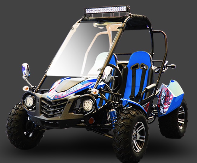 Trailmaster Blazer 200EX Go Kart Blue Saint Augustine FL Orange Park FL Jacksonville FL Jacksonville…